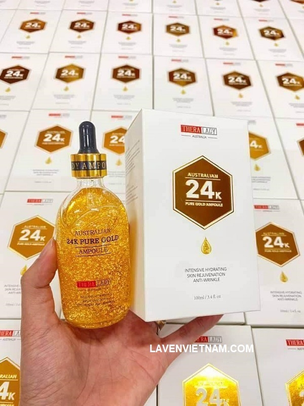 Serum tinh chất vàng Thera Lady 24k Pure Gold Ampoule