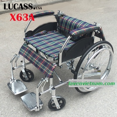 Xe lăn hợp kim nhôm Lucass X63A - X63L 2